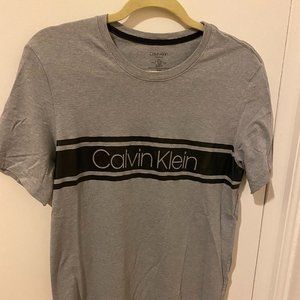 Calvin Klein Gray Short Sleeve Tee